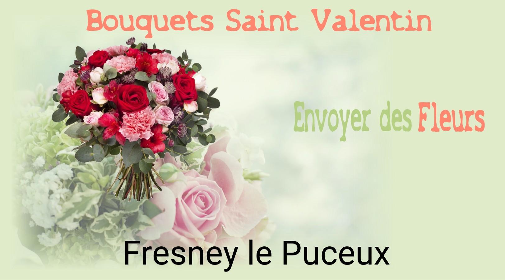 Roses de Saint-Valentin livrées à Fresney-le-Puceux